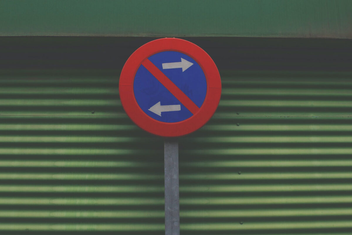 Sign post